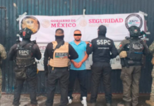 ‘El M4’, an operator for the CJNG cartel in Nayarit and Tlaxcala, has been arrested.