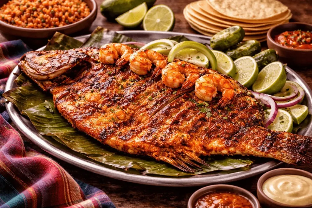 Nayarit-style zarandeado fish, among the world’s 12 best saltwater fish dishes.